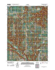 Spencer North Nebraska Historical topographic map, 1:24000 scale, 7.5 X 7.5 Minute, Year 2011