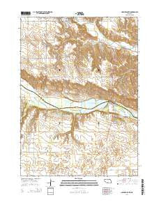 Spencer South Nebraska Current topographic map, 1:24000 scale, 7.5 X 7.5 Minute, Year 2014