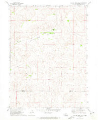 Spotted Horse Valley Nebraska Historical topographic map, 1:24000 scale, 7.5 X 7.5 Minute, Year 1971