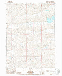 Spring Valley Nebraska Historical topographic map, 1:24000 scale, 7.5 X 7.5 Minute, Year 1985