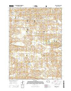 Spring Lake Nebraska Current topographic map, 1:24000 scale, 7.5 X 7.5 Minute, Year 2014