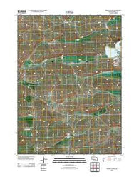 Spring Valley Nebraska Historical topographic map, 1:24000 scale, 7.5 X 7.5 Minute, Year 2011