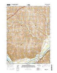Springfield Nebraska Current topographic map, 1:24000 scale, 7.5 X 7.5 Minute, Year 2014