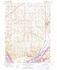 Springfield Nebraska Historical topographic map, 1:24000 scale, 7.5 X 7.5 Minute, Year 1956