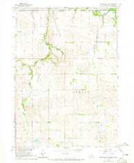 Springview NW Nebraska Historical topographic map, 1:24000 scale, 7.5 X 7.5 Minute, Year 1964