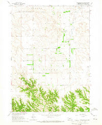 Springview SE Nebraska Historical topographic map, 1:24000 scale, 7.5 X 7.5 Minute, Year 1964