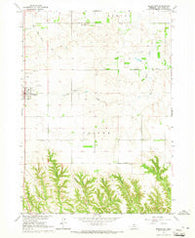 Springview Nebraska Historical topographic map, 1:24000 scale, 7.5 X 7.5 Minute, Year 1964