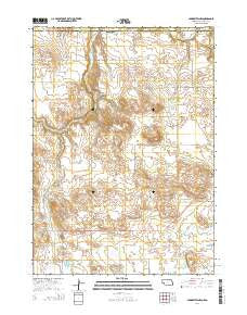 Springview NW Nebraska Current topographic map, 1:24000 scale, 7.5 X 7.5 Minute, Year 2014