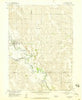 St. Edward Nebraska Historical topographic map, 1:24000 scale, 7.5 X 7.5 Minute, Year 1958