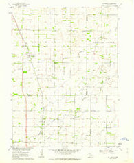 St. Libory Nebraska Historical topographic map, 1:24000 scale, 7.5 X 7.5 Minute, Year 1961