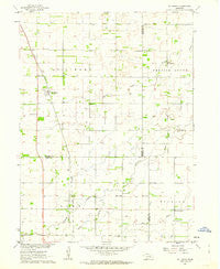 St. Libory Nebraska Historical topographic map, 1:24000 scale, 7.5 X 7.5 Minute, Year 1961