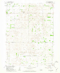 St. Paul SW Nebraska Historical topographic map, 1:24000 scale, 7.5 X 7.5 Minute, Year 1961