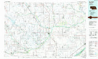 St. Paul Nebraska Historical topographic map, 1:100000 scale, 30 X 60 Minute, Year 1985