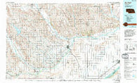 St. Paul Nebraska Historical topographic map, 1:100000 scale, 30 X 60 Minute, Year 1985