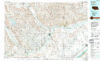 St. Paul Nebraska Historical topographic map, 1:100000 scale, 30 X 60 Minute, Year 1985