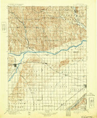 St. Paul Nebraska Historical topographic map, 1:125000 scale, 30 X 30 Minute, Year 1899