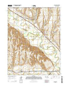 Stamford Nebraska Current topographic map, 1:24000 scale, 7.5 X 7.5 Minute, Year 2014