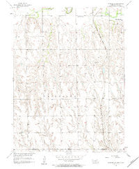 Stamford SE Nebraska Historical topographic map, 1:24000 scale, 7.5 X 7.5 Minute, Year 1957