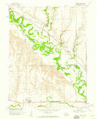 Stamford Nebraska Historical topographic map, 1:24000 scale, 7.5 X 7.5 Minute, Year 1958