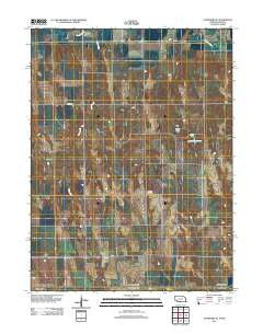 Stamford SE Nebraska Historical topographic map, 1:24000 scale, 7.5 X 7.5 Minute, Year 2011