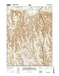 Stamford SE Nebraska Current topographic map, 1:24000 scale, 7.5 X 7.5 Minute, Year 2014
