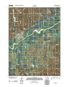 Stanton Nebraska Historical topographic map, 1:24000 scale, 7.5 X 7.5 Minute, Year 2011