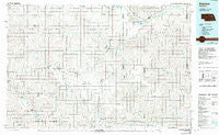 Stanton Nebraska Historical topographic map, 1:100000 scale, 30 X 60 Minute, Year 1985