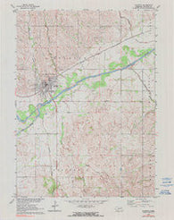 Stanton Nebraska Historical topographic map, 1:24000 scale, 7.5 X 7.5 Minute, Year 1963