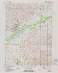 Stanton Nebraska Historical topographic map, 1:24000 scale, 7.5 X 7.5 Minute, Year 1963