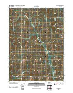 Stanton SE Nebraska Historical topographic map, 1:24000 scale, 7.5 X 7.5 Minute, Year 2011