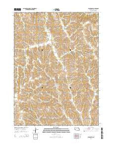 Stanton SW Nebraska Current topographic map, 1:24000 scale, 7.5 X 7.5 Minute, Year 2014