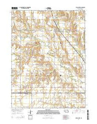 Staplehurst Nebraska Current topographic map, 1:24000 scale, 7.5 X 7.5 Minute, Year 2014