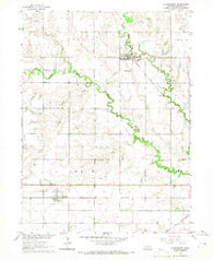 Staplehurst Nebraska Historical topographic map, 1:24000 scale, 7.5 X 7.5 Minute, Year 1964