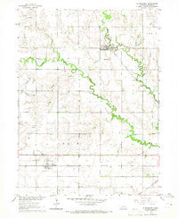 Staplehurst Nebraska Historical topographic map, 1:24000 scale, 7.5 X 7.5 Minute, Year 1964