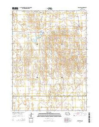 Stapleton Nebraska Current topographic map, 1:24000 scale, 7.5 X 7.5 Minute, Year 2014