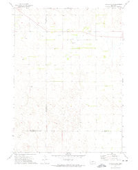Stapleton NW Nebraska Historical topographic map, 1:24000 scale, 7.5 X 7.5 Minute, Year 1972