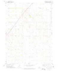Stapleton SE Nebraska Historical topographic map, 1:24000 scale, 7.5 X 7.5 Minute, Year 1972
