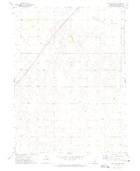 Stapleton SE Nebraska Historical topographic map, 1:24000 scale, 7.5 X 7.5 Minute, Year 1972