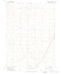 Stapleton SW Nebraska Historical topographic map, 1:24000 scale, 7.5 X 7.5 Minute, Year 1972