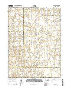 Stapleton NW Nebraska Current topographic map, 1:24000 scale, 7.5 X 7.5 Minute, Year 2014