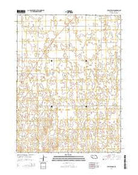 Stapleton SE Nebraska Current topographic map, 1:24000 scale, 7.5 X 7.5 Minute, Year 2014
