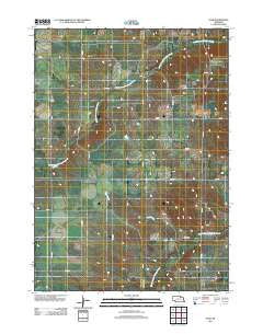 Star Nebraska Historical topographic map, 1:24000 scale, 7.5 X 7.5 Minute, Year 2011