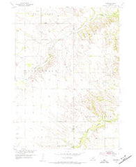 Star Nebraska Historical topographic map, 1:24000 scale, 7.5 X 7.5 Minute, Year 1954