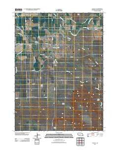 Stegall Nebraska Historical topographic map, 1:24000 scale, 7.5 X 7.5 Minute, Year 2011