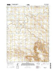Stegall Nebraska Current topographic map, 1:24000 scale, 7.5 X 7.5 Minute, Year 2014