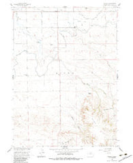 Stegall Nebraska Historical topographic map, 1:24000 scale, 7.5 X 7.5 Minute, Year 1960