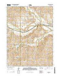Sterling Nebraska Current topographic map, 1:24000 scale, 7.5 X 7.5 Minute, Year 2014