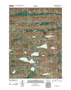 Steverson Lake Nebraska Historical topographic map, 1:24000 scale, 7.5 X 7.5 Minute, Year 2011