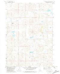 Stockdale Lake Nebraska Historical topographic map, 1:24000 scale, 7.5 X 7.5 Minute, Year 1982