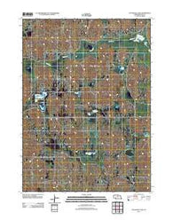 Stockdale Lake Nebraska Historical topographic map, 1:24000 scale, 7.5 X 7.5 Minute, Year 2011